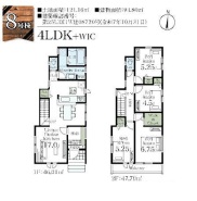 間取り図（8号棟）