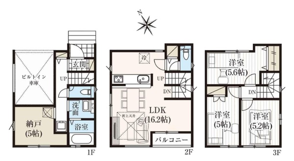 南八幡5丁目4LDK新築戸建　