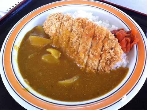 【一番人気のカツカレー】