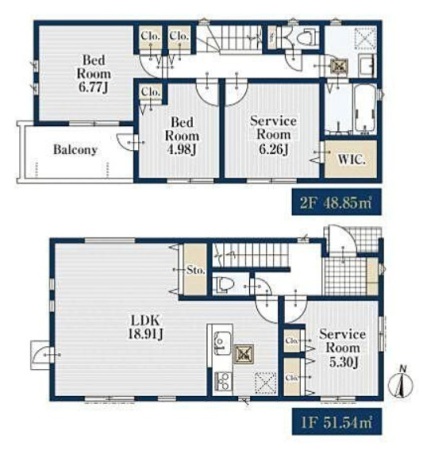 須和田1丁目 新築戸建(全2棟)